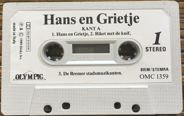 Various : Hans En Grietje (Cass)