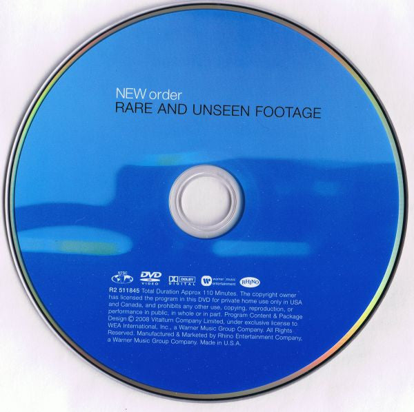 New Order : Live In Glasgow (2xDVD-V, NTSC)