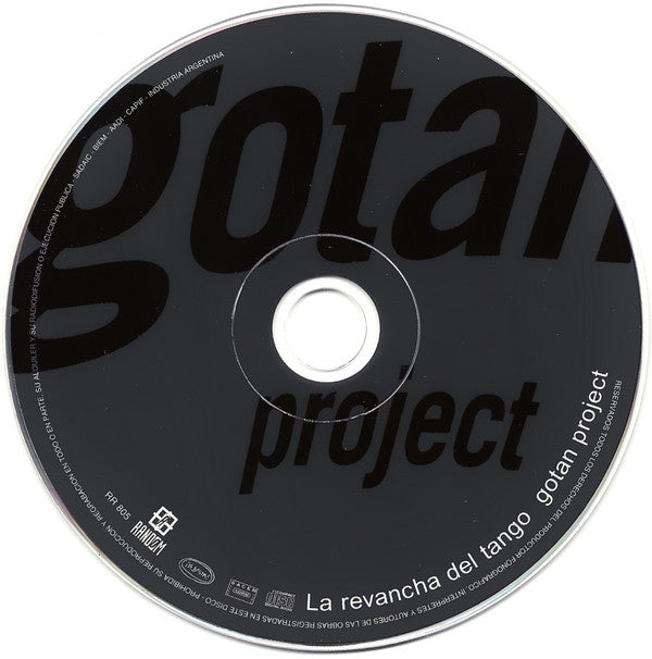 Gotan Project : La Revancha Del Tango (CD, Album, RP)
