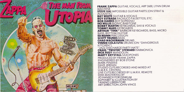 Zappa* : The Man From Utopia / Ship Arriving Too Late To Save A Drowning Witch (CD, Comp)