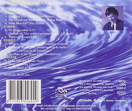Laurens van Rooyen : Dichter Bij Water (CD, Album)