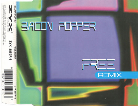 Bacon Popper : Free (Remix) (CD, Maxi)