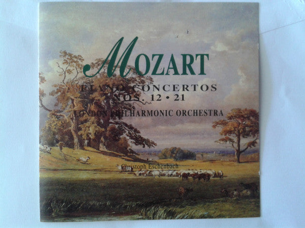 Wolfgang Amadeus Mozart - London Philharmonic Orchestra, Christoph Eschenbach : Piano Concertos 12 • 21 (CD, Comp)