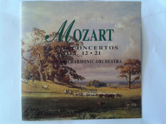 Wolfgang Amadeus Mozart - London Philharmonic Orchestra, Christoph Eschenbach : Piano Concertos 12 • 21 (CD, Comp)