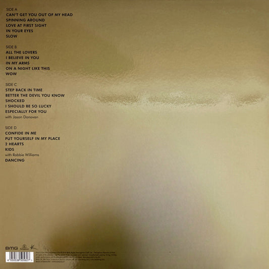 Kylie Minogue : Step Back In Time (The Definitive Collection) (2xLP, Comp, Ltd, Min)