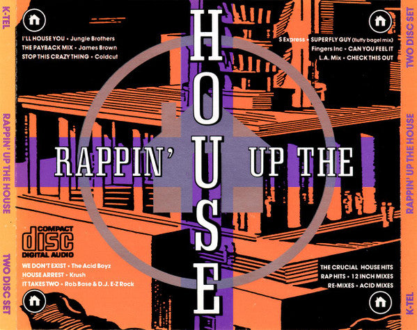 Various : Rappin' Up The House (2xCD, Album, Comp)