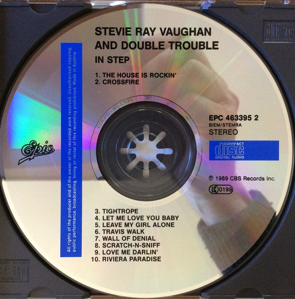 Stevie Ray Vaughan & Double Trouble : In Step (CD, Album)