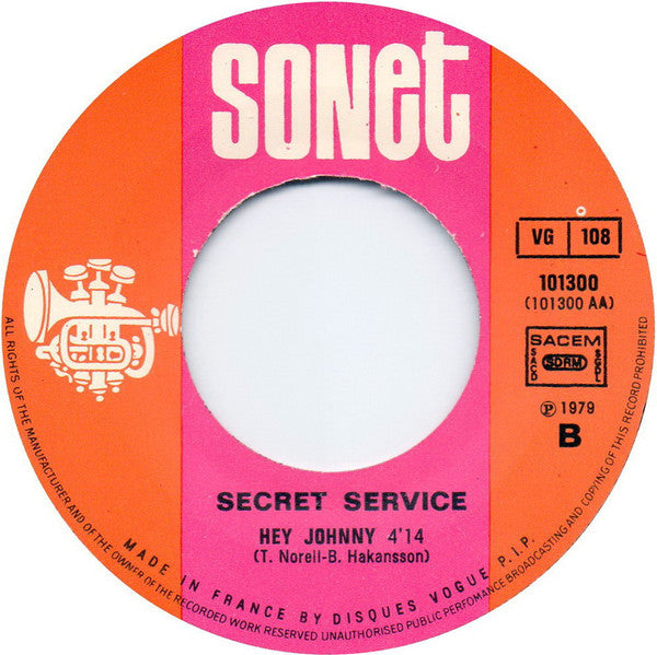 Secret Service : Ten O'Clock Postman (7", Single)
