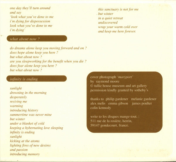 John Cunningham : Homeless House (CD, Album)