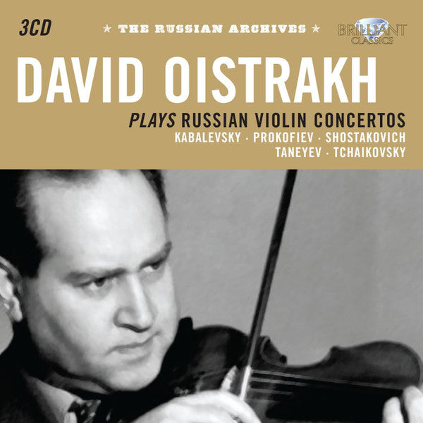 David Oistrach : Russian Violin Concertos (3xCD, Comp)