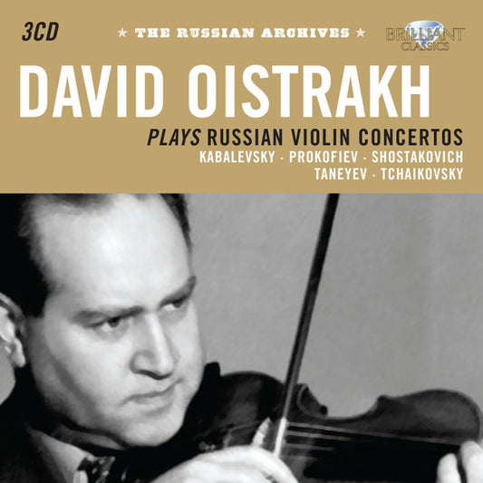David Oistrach : Russian Violin Concertos (3xCD, Comp)