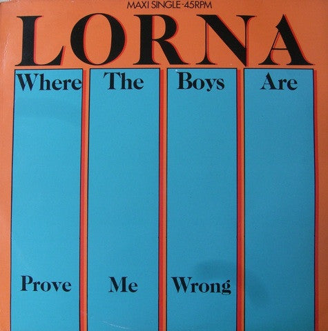 Lorna Luft : Where The Boys Are (12")
