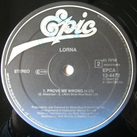 Lorna Luft : Where The Boys Are (12")