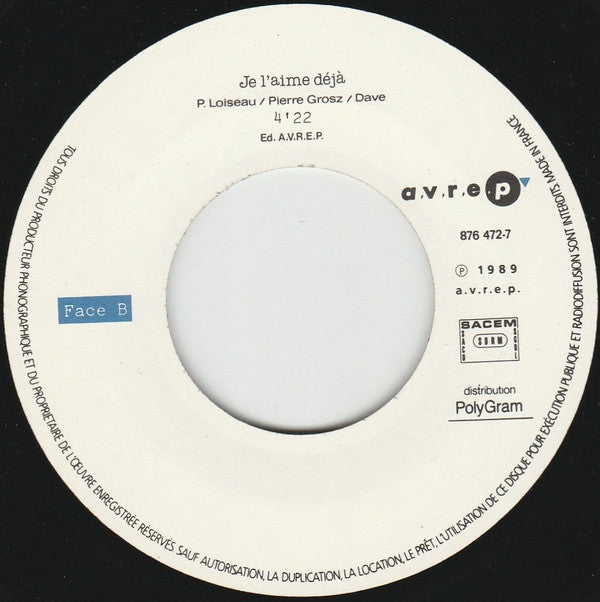 Dave (13) : Vanina, Laura, Swann Et Les Autres... (7", Single)