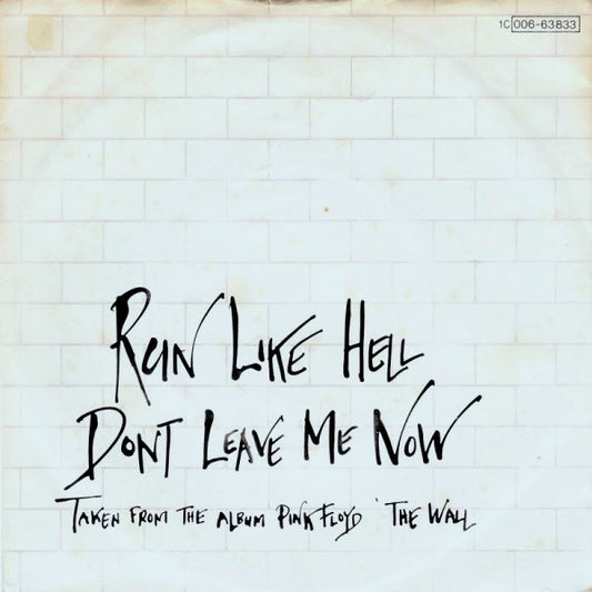 Pink Floyd : Run Like Hell (7", Single)