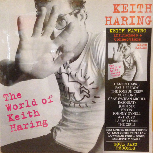 Keith Haring : The World Of Keith Haring (Influences + Connections) (3xLP, Comp + 7" + Dlx, Ltd)