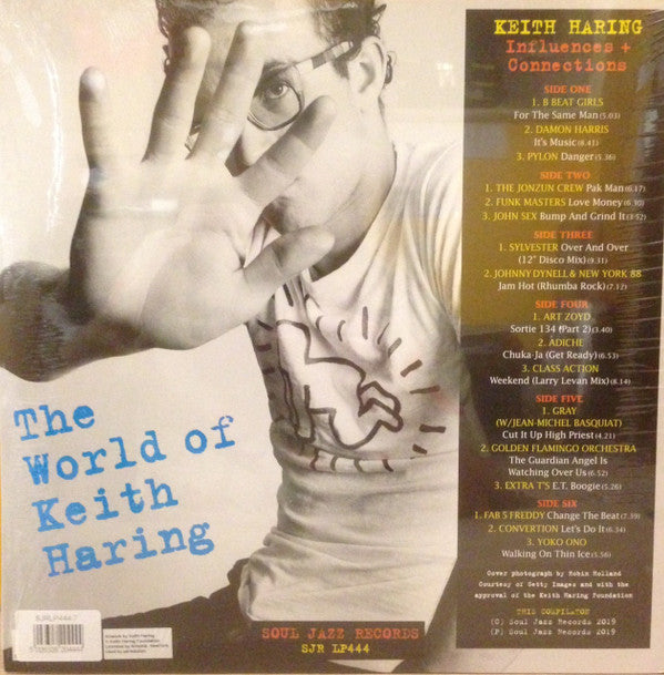 Keith Haring : The World Of Keith Haring (Influences + Connections) (3xLP, Comp + 7" + Dlx, Ltd)