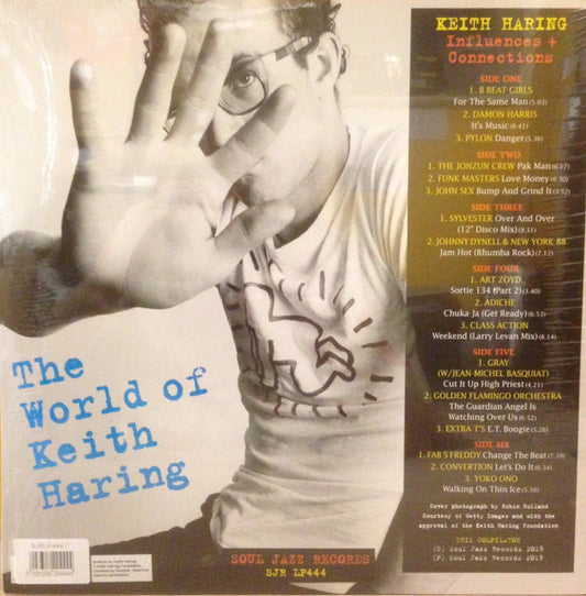 Keith Haring : The World Of Keith Haring (Influences + Connections) (3xLP, Comp + 7" + Dlx, Ltd)