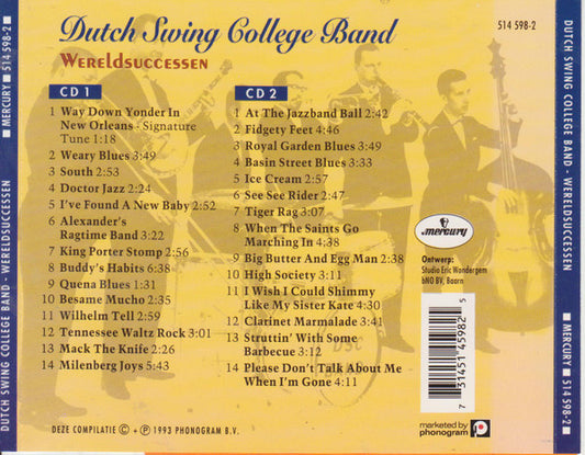 The Dutch Swing College Band : De 28 Grootste Dixieland-Successen (2xCD, Comp)