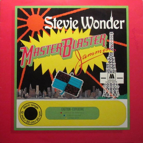 Stevie Wonder : Master Blaster (Jammin') (12", Single)