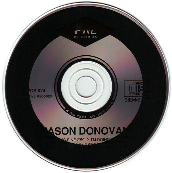 Jason Donovan : I'm Doing Fine (CD, Maxi)