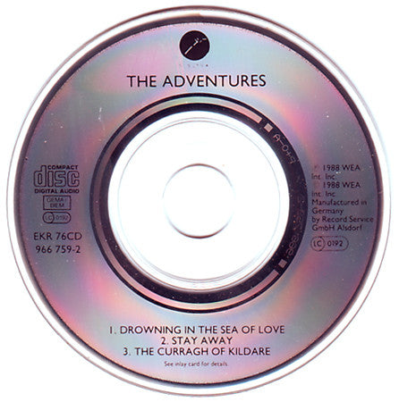 The Adventures : Drowning In The Sea Of Love (CD, Mini, Single)