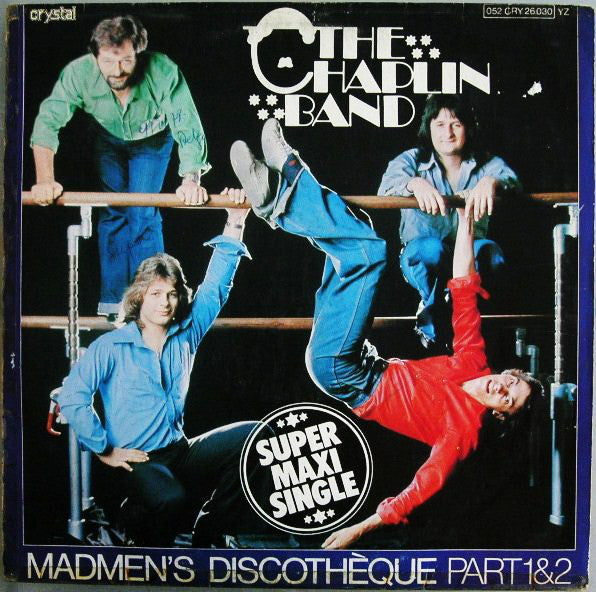 The Chaplin Band : Madmen's Discothèque Part 1 & 2 (12", Maxi, Blu)