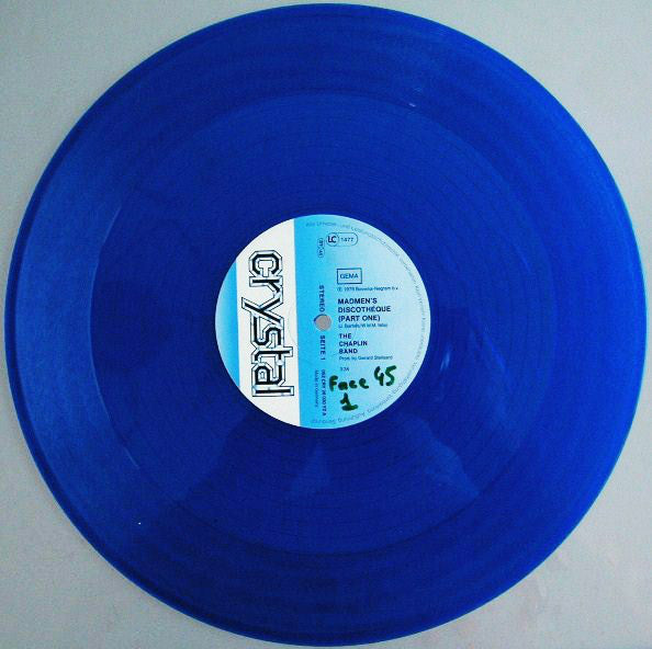 The Chaplin Band : Madmen's Discothèque Part 1 & 2 (12", Maxi, Blu)