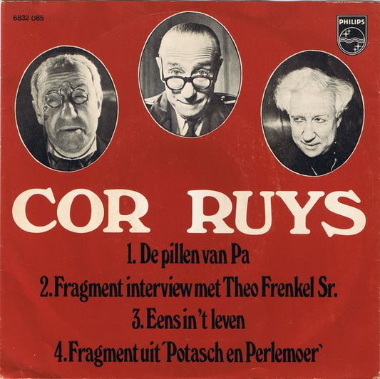 Cor Ruys : Cor Ruys (7", Mono)