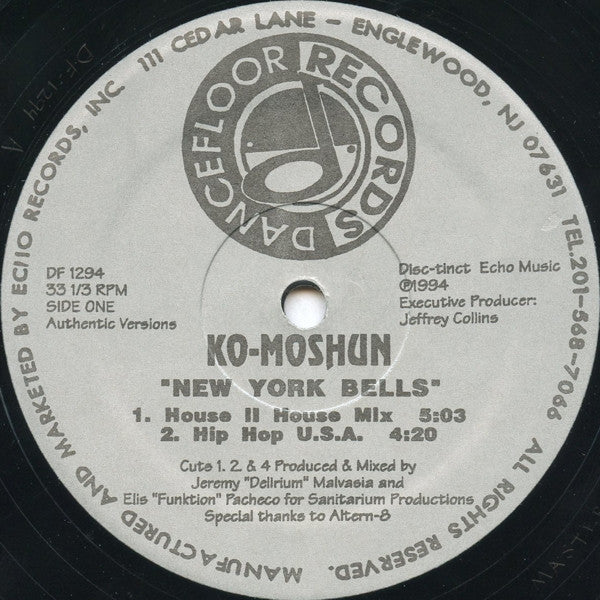Ko-Moshun : New York Bells (12")