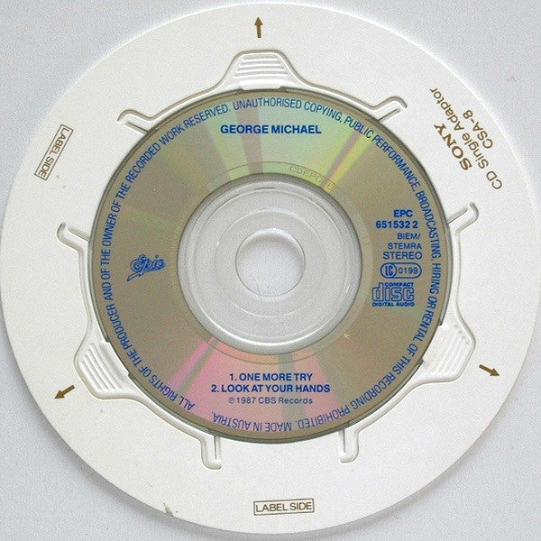 George Michael : One More Try (CD, Mini, Single)