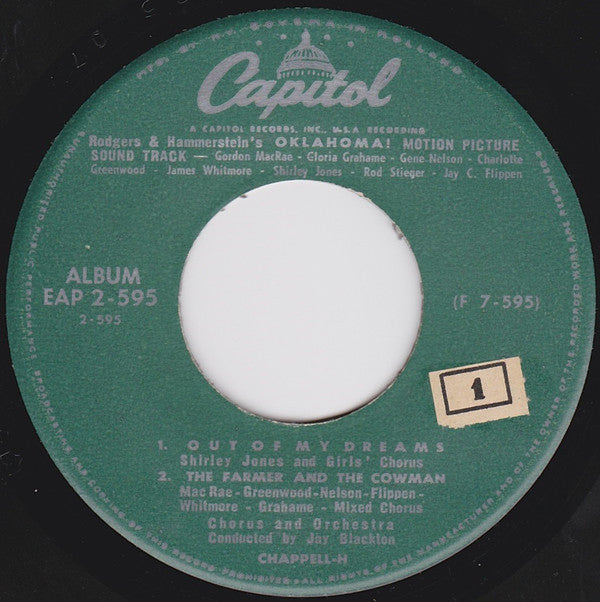 Rodgers & Hammerstein : Oklahoma! Part 2 (7", EP)