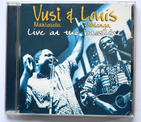 Vusi Mahlasela & Louis Mhlanga : Live At The Bassline (CD-ROM, Album)