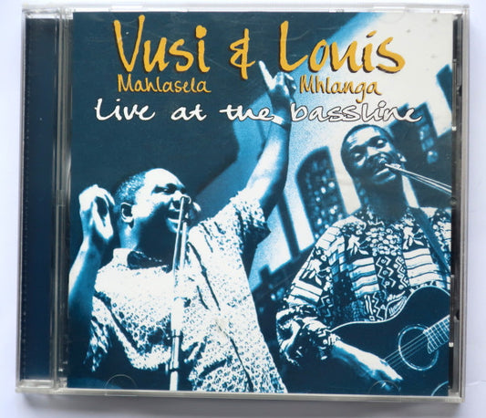 Vusi Mahlasela & Louis Mhlanga : Live At The Bassline (CD-ROM, Album)