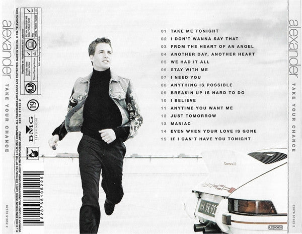 Alexander Klaws : Take Your Chance (CD, Album, Copy Prot.)
