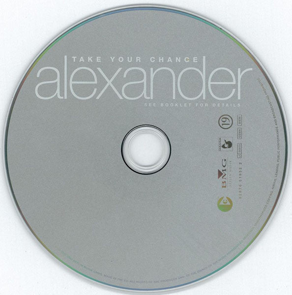 Alexander Klaws : Take Your Chance (CD, Album, Copy Prot.)