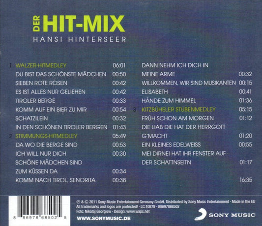 Hansi Hinterseer : Der Hit-Mix (CD, Maxi)