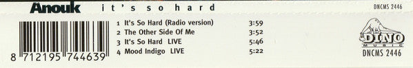 Anouk : It's So Hard (CD, Maxi)