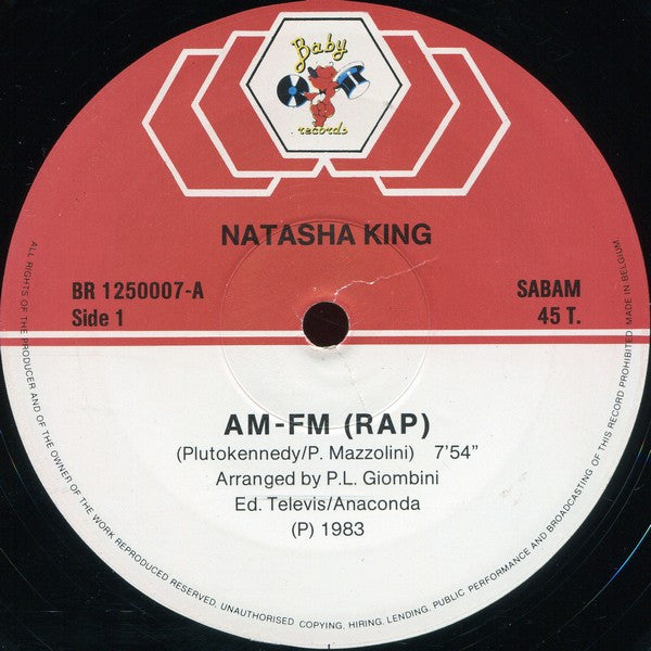 Natasha King : AM-FM (12")