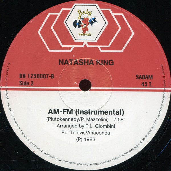 Natasha King : AM-FM (12")