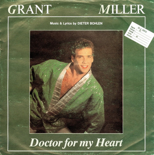 Grant Miller : Doctor For My Heart (7", Single)