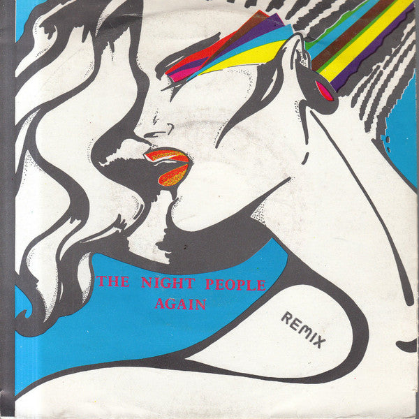 The Night People : Again (Remix) (7", Single)