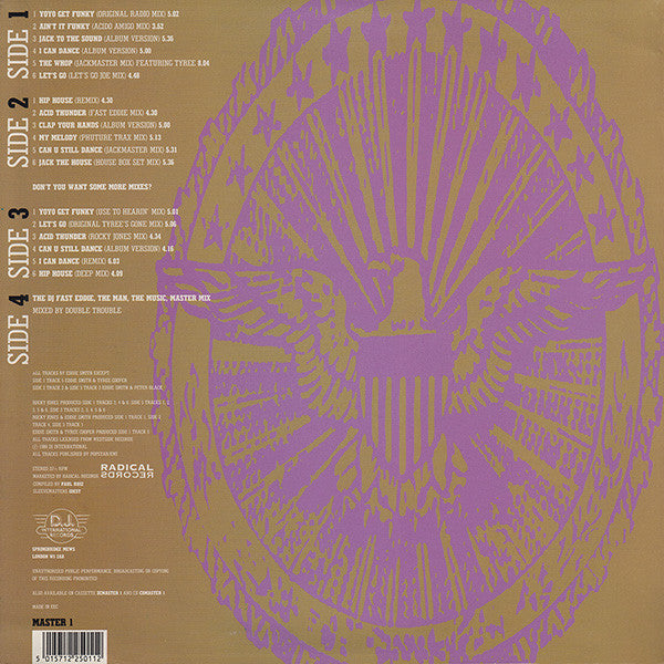 "Fast" Eddie Smith : Housemasters: The Best Of (2xLP, Album, Comp)