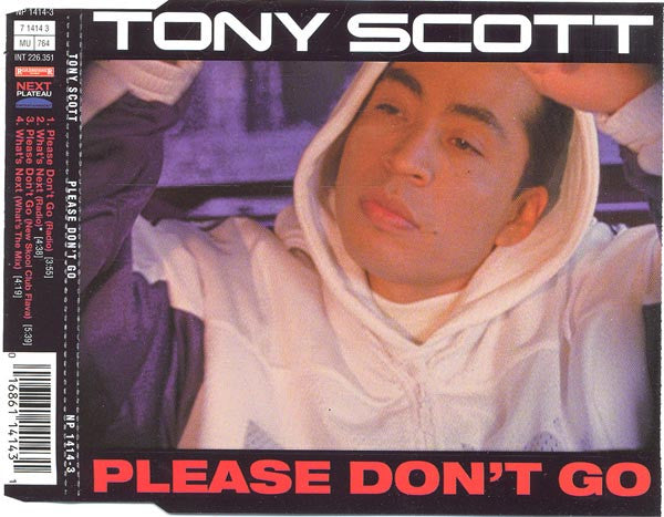 Tony Scott : Please Don't Go (CD, Maxi)