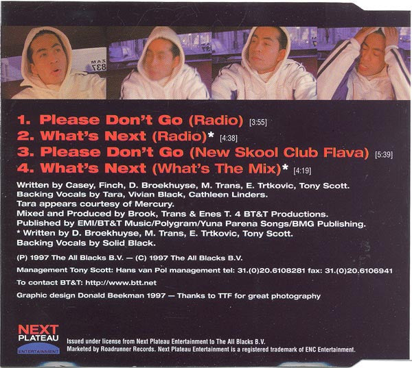 Tony Scott : Please Don't Go (CD, Maxi)