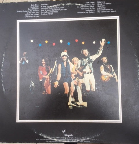 Jethro Tull : Live - Bursting Out (2xLP, Album, Gat)