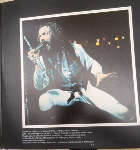Jethro Tull : Live - Bursting Out (2xLP, Album, Gat)