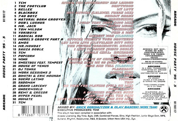 Various : House Party '95 Vol.3 (The Cosmic Clubmixx) (CD, Mixed)
