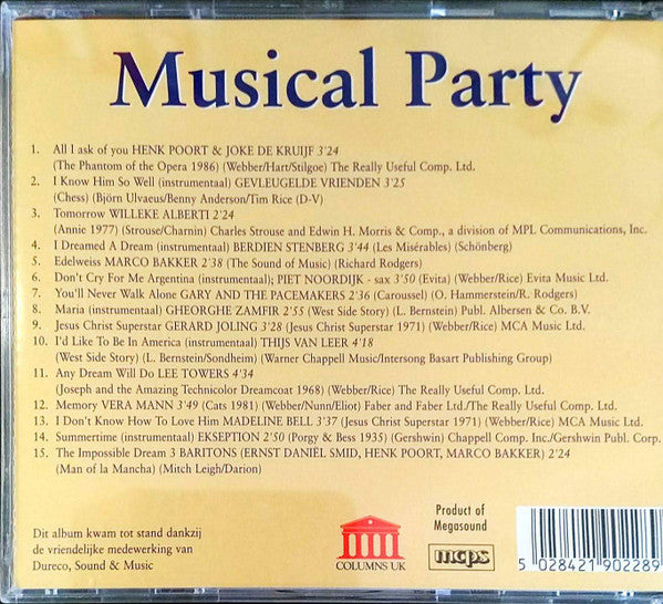 Various : Musical Party (CD, Promo)