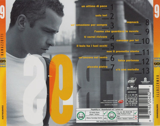 Eros Ramazzotti : 9 (CD, Album, Copy Prot.)
